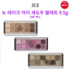  정품 3CE 뉴 테이크 아이 섀도우 팔레트 9 5g 3종 택1 CREATIVE FILTER 1개