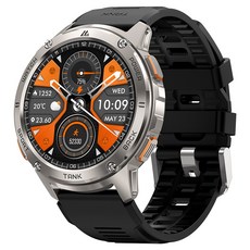코스펫 탱크 T3 스마트워치, 실버, 3.63cm, GPS + 블루투스