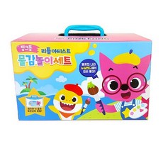 핑크퐁리틀아티스트물감놀이세트