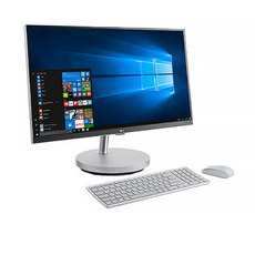 LG전자 일체형PC 메탈릭실버 27V70N-FA70K (i7-10510U 68.5cm), WIN10 Home, RAM 8GB, NVMe 256GB