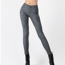 메세나 DTP 청바지레깅스 GRAY POCKET /요가복