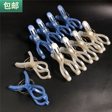 펫윙 빨래 건조 클립 Y형 이불건조 겹 중간사이즈 대나무 장대집게 옷걸이 행거 바람막이 불다 고정 클램프 이불 집게, 멜란  10 5개입
