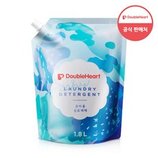 더블하트 유아용 섬유세제 리필, 2L, 1개