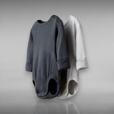 자라 베이비 ZARA BABY 조절 가능한 리브드 바디수트 2개 세트 266940