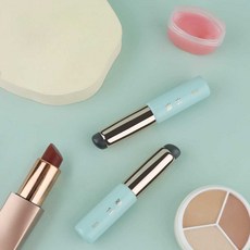 실리콘 립브러쉬 스머지 핑거팁 컨실러 블렌딩 브러시, 2개