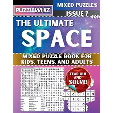 (영문도서) The Ultimate Space Mixed Puzzle Book for Kids Teens and Adults: 16 Types of E... Paperback, Puzzlewhiz, English, 9798330376339