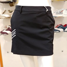  루이까스텔 24년 SS신상 여성 봄여름 37cm 솔리드 사이드 플리츠 스커트 