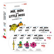 [DVD] Mr Men and Little Miss 미스터 맨과 리틀 미스 1집 8종세트