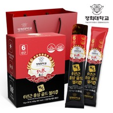 경희대학교 6년근 홍삼스틱 골드 젤리스틱, 15g, 2세트