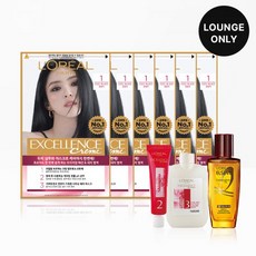 엑셀랑스 크림 6개엑셀랑스 2종 키트 브라운30ml 증정, 4호 내추럴브라운X6개, 6개