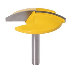 Royalways1/4 "생크 소형 보울 라우터 비트 - 1.65"반경 - 1-3 / 4 "와이드 우드