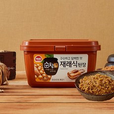 해찬들 가득한 재래식된장 14kg 1개 상품 이미지