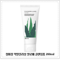 청미정 알로에 발효 미산성 클렌징 폼 200ml, 1개