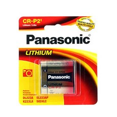 파나소닉 CR-P2 1알 3V 리튬배터리 카메라 건전지, 1개입, 1개