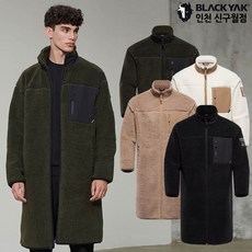 블랙야크 역시즌 플리스 B그리즐리롱자켓 남여공용 후리스 후드자켓 뽀글이