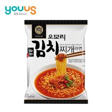 [이마음커머스] 오모리 김치찌개라면 봉지라면, 8개