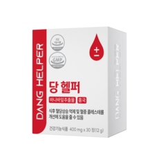 당헬퍼 혈당건강 바나바잎 콜레스테롤 영양제 400mg, 30정, 3개