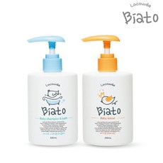 라꾸베 바이아토 프레쉬로션300ml + 올인원클렌저300ml 2종세트, 견본색/F