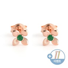 여자탄생순금귀걸이