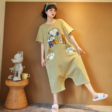 원피스스누피잠옷