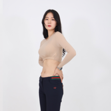 지니골프 여성골프웨어 여름골프이너웨어 볼레로 크롭티DK803095