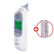 브라운 적외선 귀 체온계 IRT-6520+ 필터21개포함, 1개