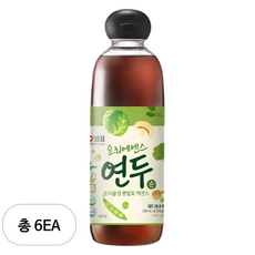연두 요리에센스 순, 830ml, 6개