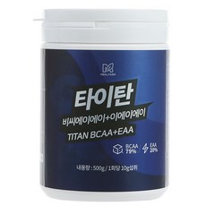 밀팜 타이탄 BCAA EAA 아미노산 헬스보충제, 500g, 1개