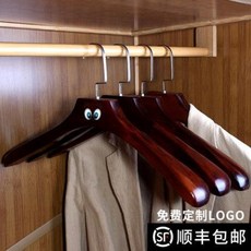행거 옷걸이 침실 드레스룸옷정리 원목 미끄럼 방지 헴라인 행거장 장롱 나무 옷받침을 위한 빈티지 정장 선반 호텔, 01 F타입 남성 행거, 01 열 개