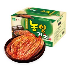 농일 김장김치 10kg 1개 (양념깻잎 간장깻잎 랜덤 1kg), 6개