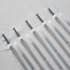 외경 지름 6mm 칼블럭 콘크리트 칼브럭 칼부럭 타격앙카 피스 37-250mm, 6X12 (100발), 1개