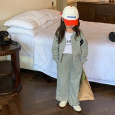 크롭가디건셋업