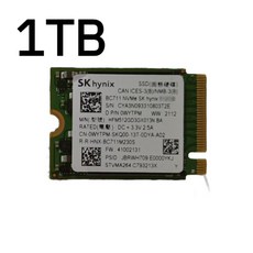 SK하이닉스 노트북 SSD카드 1TB 대용량 BC711 확장 조립 메모리카드 하드 램, SK하이닉스 BC901 2230 (4.0)