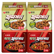 농심 사천 짜파게티 10p + 짜파게티 10p, 1세트