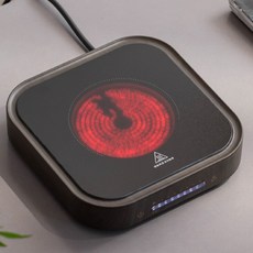 다용도 물끓이기 1구 전기레인지 인덕션 하이라이트 휴대용 가정용 심플 전열방폭방수, 흑목문GM508 슬림 스마트