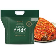 peacock 피코크 조선호텔 포기김치 냉장, 2.5kg, 1개