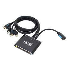 넥시 HDMI 2포트 KVM스위치 NX547