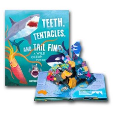 Teeth Tentacles and Tail Fins: A Wild Ocean Pop-Up, Insight Kids