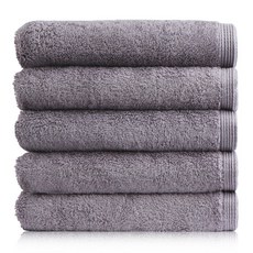 코튼리빙 고급 호텔 수건 40수 170g 타올 딥그레이 10장, 그레이 * 5장