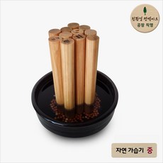 친환경편백아트 편백 옹기 자연 가습기, 중, 1개
