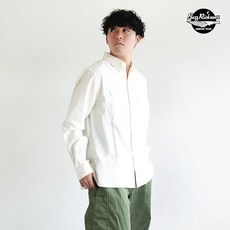 버즈릭슨 샴브레이 워크 셔츠 화이트 Buzz Rickson's BR25996 일본 정규품