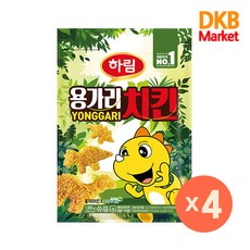 하림 용가리치킨 1kg x 4개, 단품