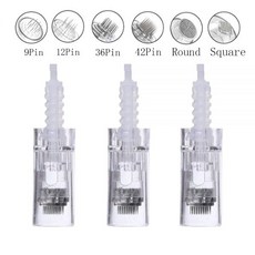오토 MTS 기계 니들 롤러 50 PCS 전기 펜 36 핀 카트리지 자동 Microneedle 팁 112362, 10개_square nano