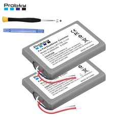 게임기보조배터리 휴대용 미니 레트로 소니 PS5 컨트롤러용 2500mAh 리튬 듀얼 센스 게임 컨트롤러 LIP1708, 없음, 1.1 Pc Battery
