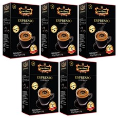 베트남 TNI 프리미엄 킹커피 아라비카 에스프레소, 2.5g, 5박스, 15개입