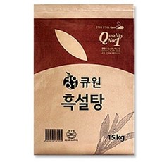 큐원 흑설탕, 15kg, 3개, 15kg