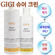 지지왁스 제모 왁스 허니 전처리제 후처리제 왁싱 쿨링젤 왁스오프 캔왁스 왁싱로션 크림왁스 브라질리언 허니왁스 프레혼 왁싱오일 전자렌지용 제모로션 제모제, 3.슈어크린8oz/후처리제, 1개, 236ml