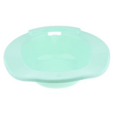 Royalways 산후 여성 치질 환자 노인 화장실 욕조 엉덩이 분지 비데 통증 붓기, 38cm, 플라스틱, 녹색, 1개