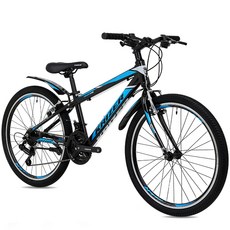 2021 K2BIKE MTB자전거 로건AL 24인치 시마노21단, 로건AL 24인치 블랙+블루, 미조립