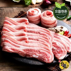 [으뜸한돈] 국내산 냉장 한돈 오겹살 500g+500g (구이용), 1kg, 단품